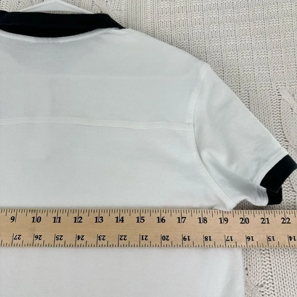 Outdoor Afro x‎ REI CO-OP Shirt Womens Small White Logo Polo Preppy - Picture 6 of 8